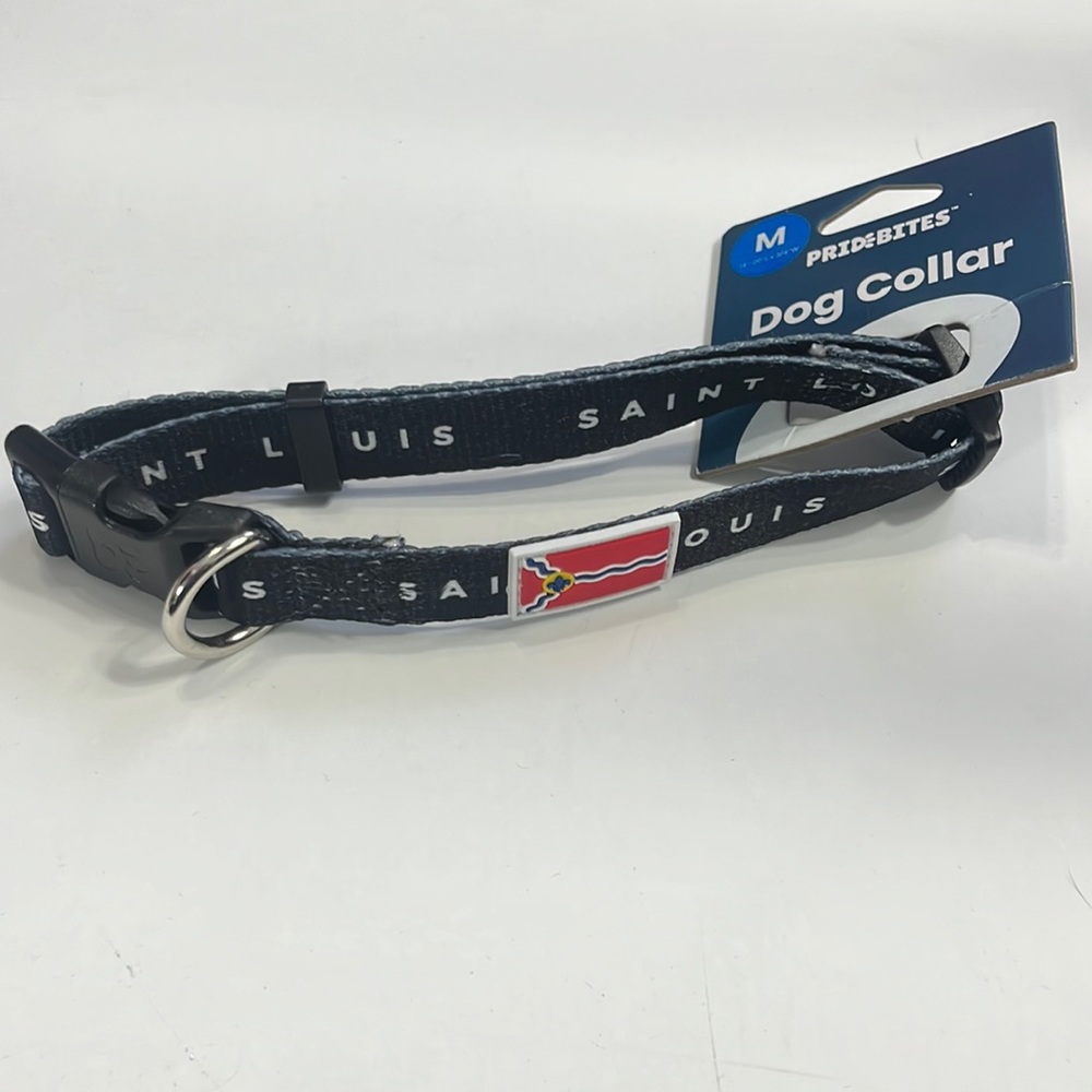NWT St. Louis City Pride Dog Collar Size Medium